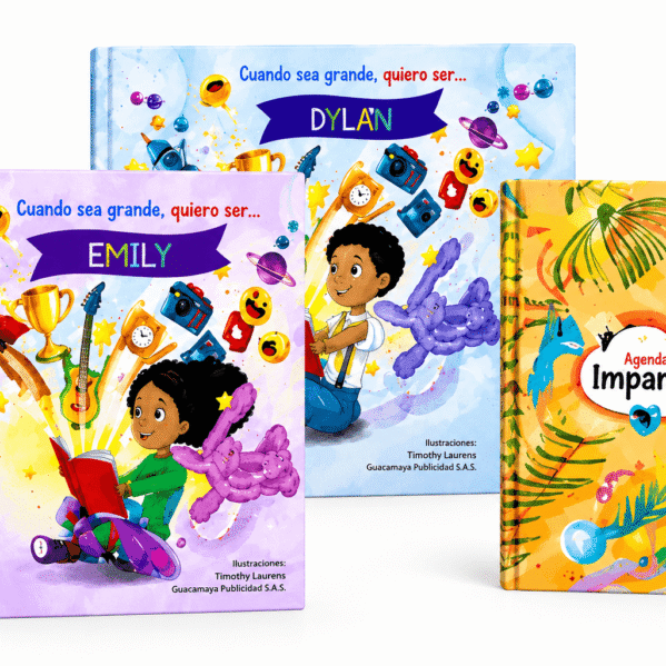 Combo Familiar (2 Libros + Agenda Personalizada)