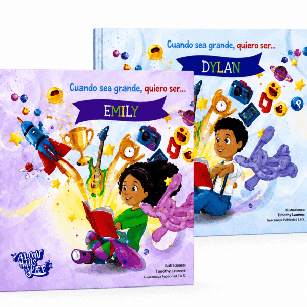Pack 2 Libros Personalizados